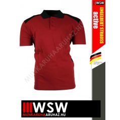 .Engelbert Strauss ACTIVE RED munkapóló - munkaruha