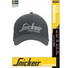 Snickers LOGO STEELGREY pamut baseball sapka - munkaruha
