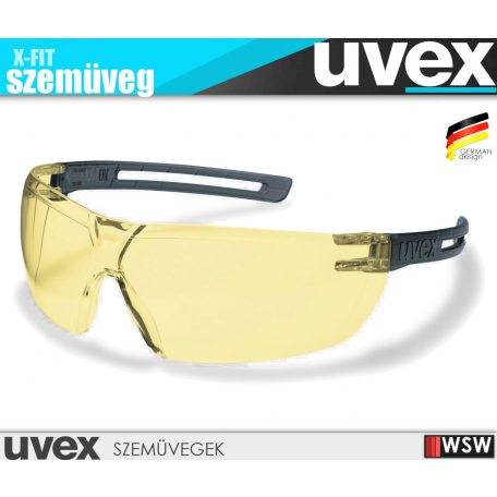 Uvex X-FIT munkavédelmi szemüveg - munkaeszköz