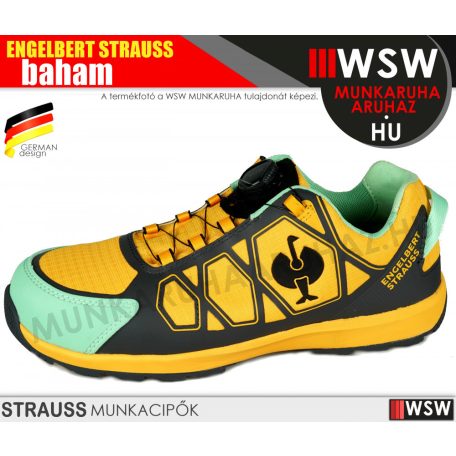.Engelbert Strauss BAHAM II S1 önbefűzős munkavédelmi cipő - munkacipő