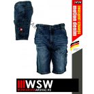 .Engelbert Strauss MOTION DENIM INDIGO technikai farmer rövidnadrág - munkaruha