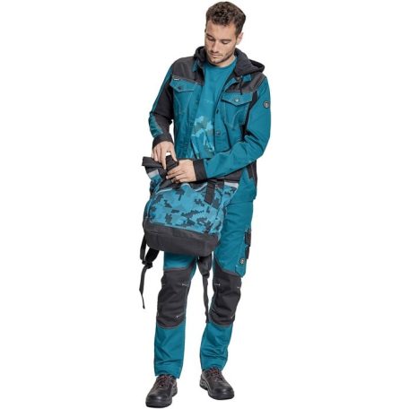 Cerva NEURUM ANTRACITE CAMO prémium oldal és hátitáska - munkaruha