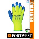 Portwest COLD LATEX GRIP mártott hűtőházi védőkesztyű - munkakesztyű