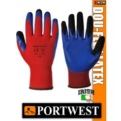   Portwest DOU-FLEX LATEX mártott védőkesztyű - munkakesztyű