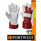 Portwest PREMIUM bőr védőkesztyű - munkakesztyű