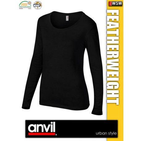 Anvil Featherweight LS hosszúujjú női póló
