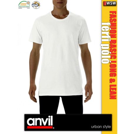 Anvil FASHION BASIC Long & Lean férfi póló