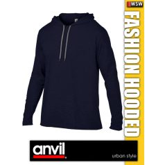 Anvil Fashion Hooded férfi hosszúujjú póló