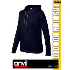 Anvil Fashion Hooded hosszúujjú női póló