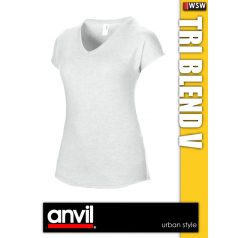 Anvil Tri-Blend V női póló