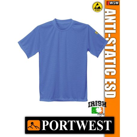 Portwest ESD ROYAL antisztatikus kereknyakú póló - munkaruha