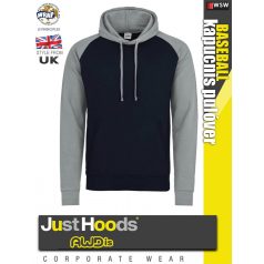 AWDis BASEBALL kapucnis pulóver - munkruha