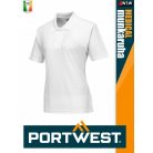 Portwest MEDICAL WHITE NAPLES női galléros munkapóló - munkaruha