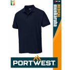 Portwest MEDICAL NAVY NAPLES férfi galléros munkapóló - munkaruha