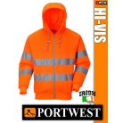 Portwest HI-VIS jól láthatósági kapucnis pulóver - munkaruha