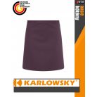 Karlowsky BASIC AUBERGINE kevertszálas 70X55 cm kötény - munkaruha