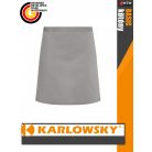 Karlowsky BASIC BASALTGREY kevertszálas 70X55 cm kötény - munkaruha