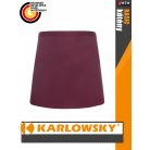 Karlowsky BASIC BORDEAUX kevertszálas 70X55 cm kötény - munkaruha