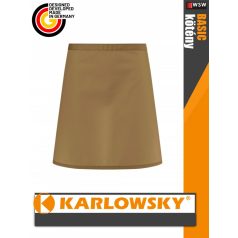   Karlowsky BASIC CAMEL kevertszálas 70X55 cm kötény - munkaruha