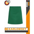 Karlowsky BASIC FORESTGREEN kevertszálas 70X55 cm kötény - munkaruha