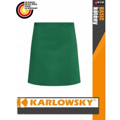   Karlowsky BASIC FORESTGREEN kevertszálas 70X55 cm kötény - munkaruha