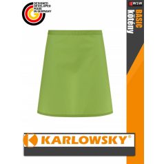   Karlowsky BASIC LIME kevertszálas 70X55 cm kötény - munkaruha