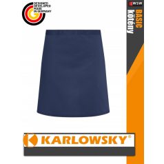   Karlowsky BASIC NAVY kevertszálas 70X55 cm kötény - munkaruha