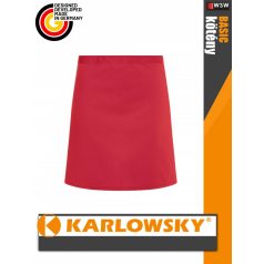   Karlowsky BASIC RASPBERRY kevertszálas 70X55 cm kötény - munkaruha