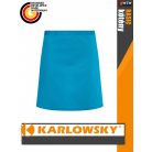 Karlowsky BASIC TURQUOISE kevertszálas 70X55 cm kötény - munkaruha