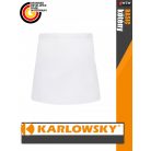 Karlowsky BASIC WHITE kevertszálas 70X55 cm kötény - munkaruha