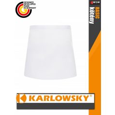   Karlowsky BASIC WHITE kevertszálas 70X55 cm kötény - munkaruha