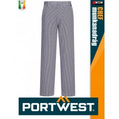 Portwest HORECA WHITEBLUE BARNET séfnadrág - munkaruha