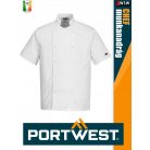 Portwest HORECA WHITE CUMBRIA rövidujjú séfkabát - munkaruha