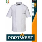 Portwest HORECA WHITE SURREY rövidujjú séfkabát - munkaruha