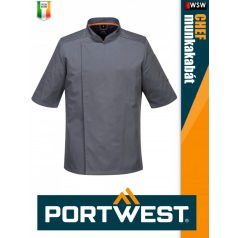   Portwest HORECA GREY MESHAIR rövidujjú séfkabát - munkaruha
