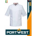 Portwest HORECA WHITE MESHAIR rövidujjú séfkabát - munkaruha