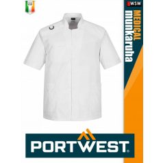 Portwest MEDICAL WHITE rövidujjú férfi tunika - munkaruha