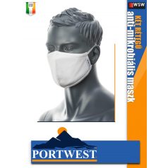 Portwest CV22 kétrétegű anti-mikrobiális arcmaszk porálarc - pormaszk