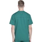 Dickies DYNAMIX HUNTERGREEN férfi rugalmas egészségügyi technikai felső - munkaruha