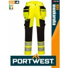 Portwest DX4 YELLOWHV prémium derekas munkanadrág - munkaruha
