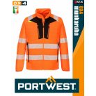 Portwest DX4 ORANGEHV prémium láthatósági baffle munkafelső - munkaruha