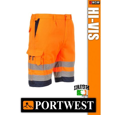 Portwest HI-VIS jólláthatósági rövidnadrág - munkaruha