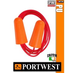   Portwest PW SAFETY PU zsinóros hab füldugó 200 pár - 37 dB