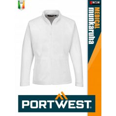 Portwest MEDICAL WHITE ARAN női polár kabát - munkaruha