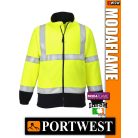 Portwest MODAFLAME Hi-Vis lángálló antisztatikus polár - munkaruha