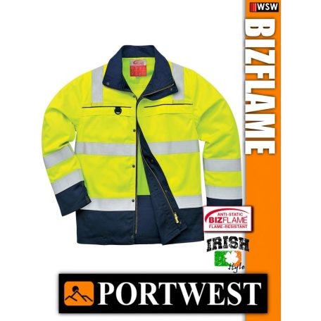 Portwest BIZFLAME Multi-Norm munkakabát - munkaruha