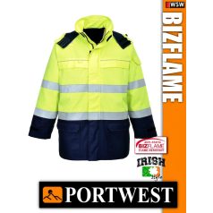 Portwest BIZFLAME Multi antisztatikus lángálló bélelt kabát - munkaruha