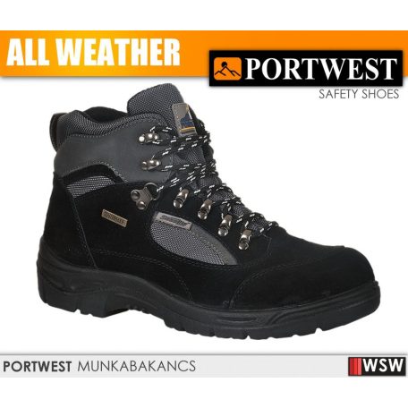 Portwest Steellite All Weather S3 lélegző munkabakancs