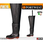 Portwest Steellite FW71 S5 vízálló combcsizma - munkacsizma