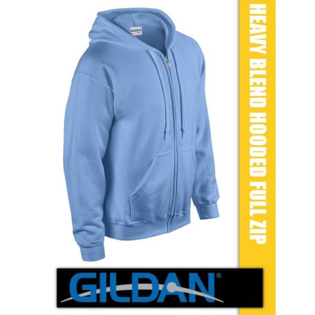 Gildan Hooded Full Zip unisex pulóver